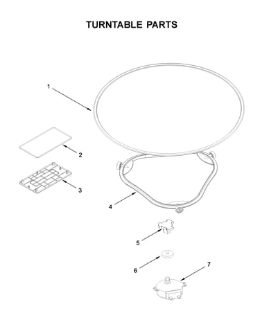 Turntable parts