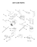 Air flow parts