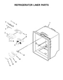 Refrigerator liner parts