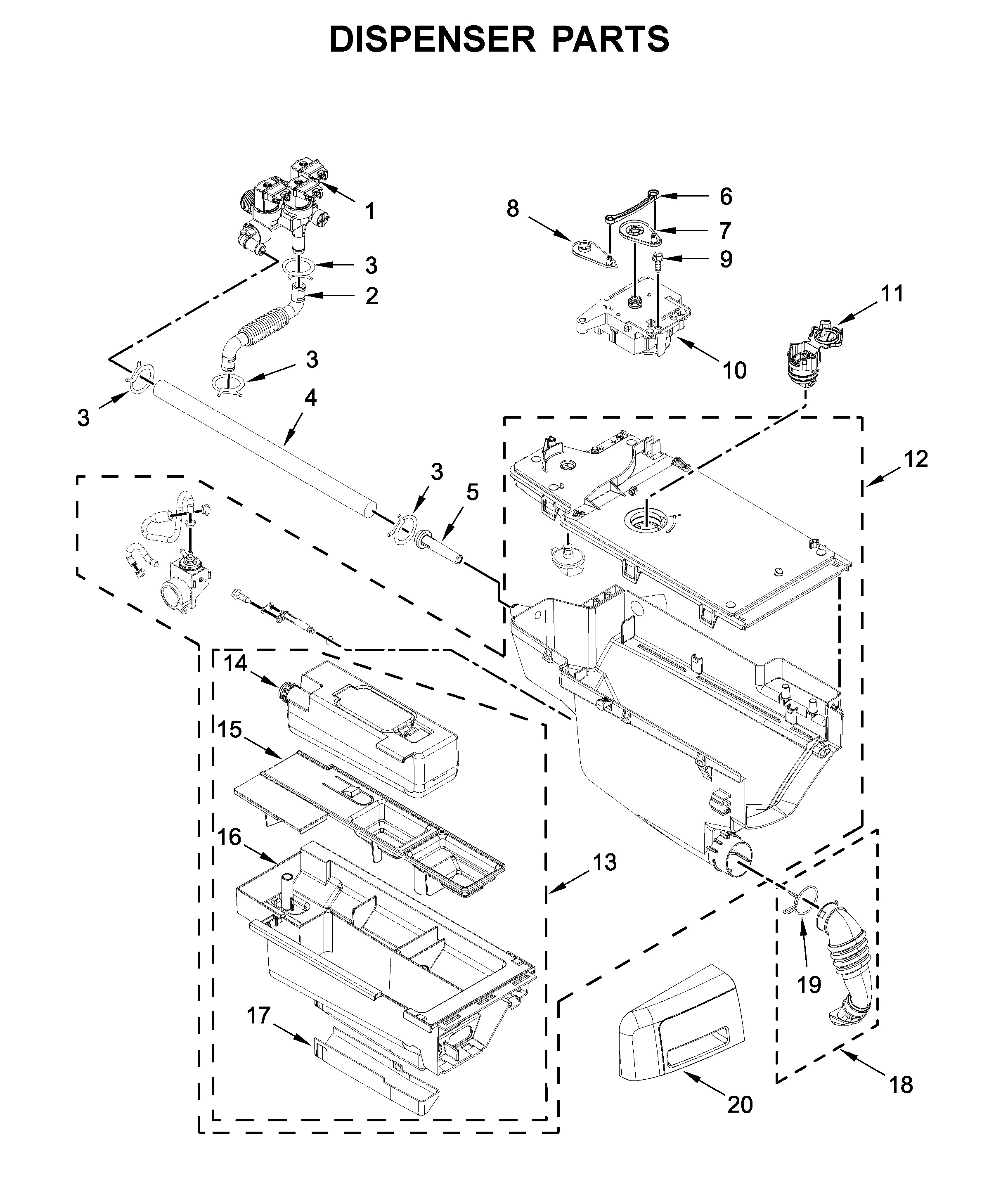 Dispenser parts
