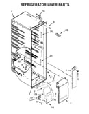 Refrigerator liner parts