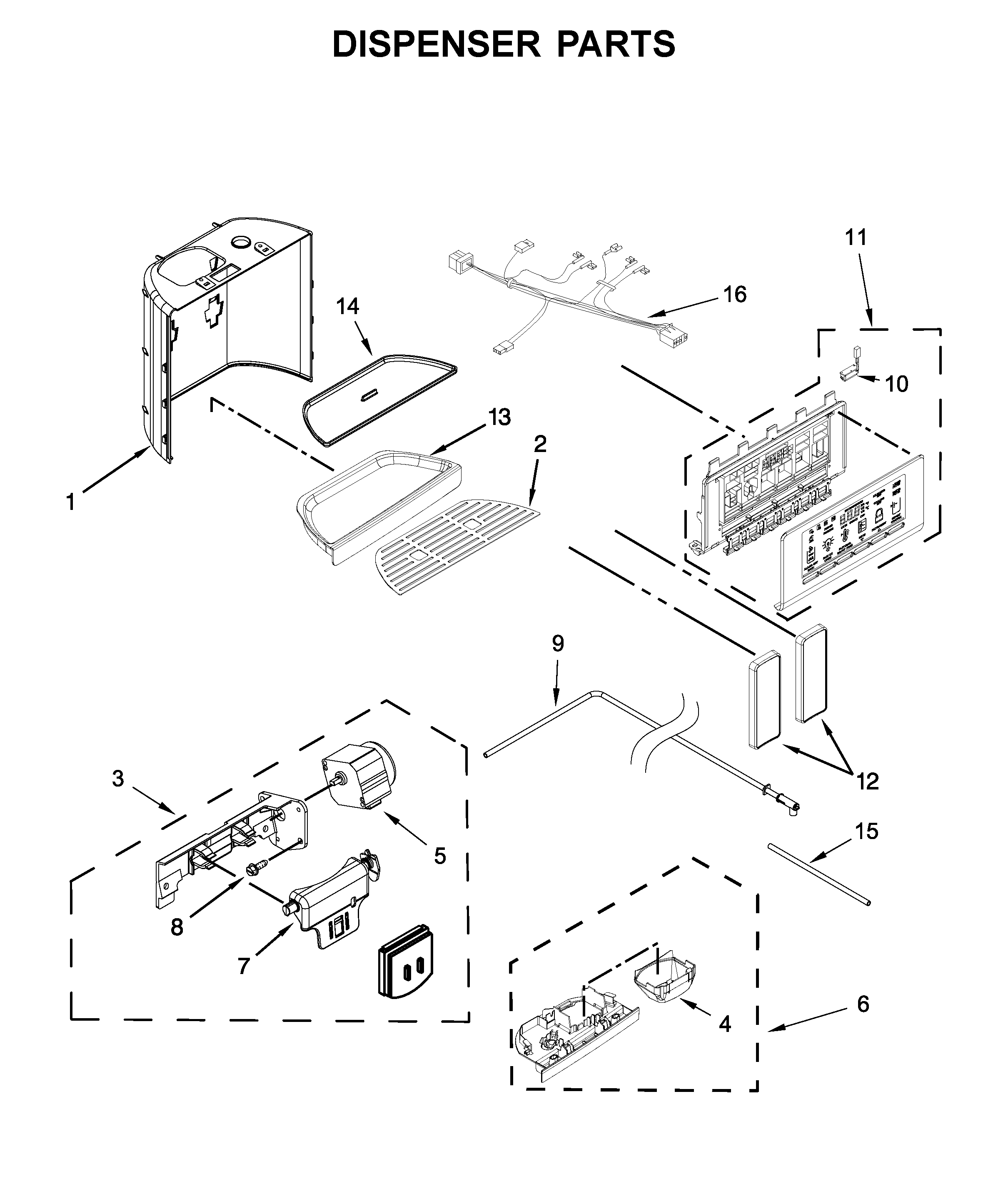 Dispenser parts