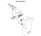 KitchenAid KRSC503ESS01 air flow parts diagram