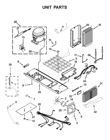 Unit parts