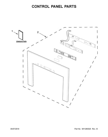 Control panel parts