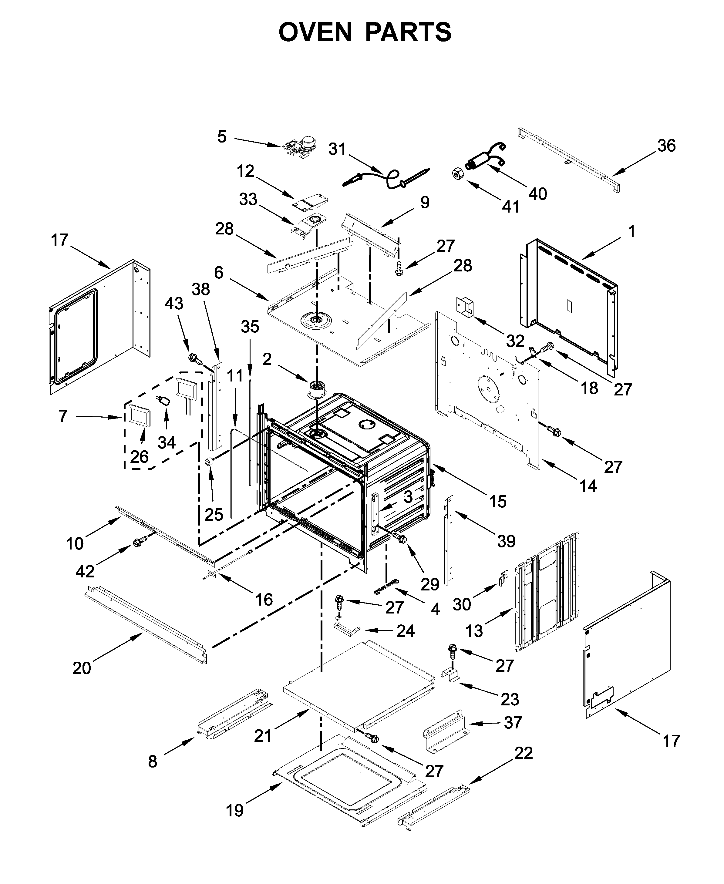 OVEN PARTS