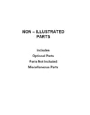 Optional parts (not included)