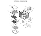 Jenn-Air JMW2427IL02 internal oven parts diagram