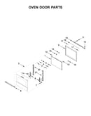 Oven door parts