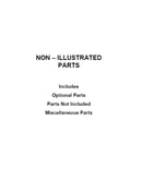 Optional parts (not included)