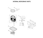 Maytag MMW9730FZ05 internal microwave parts diagram