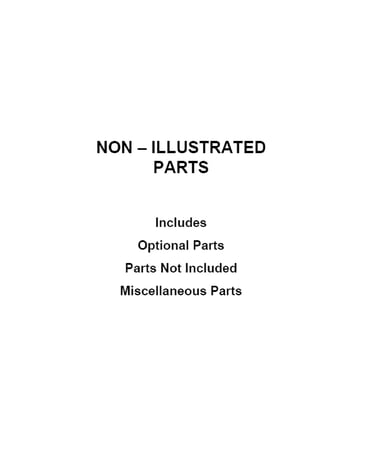 Optional parts (not included)
