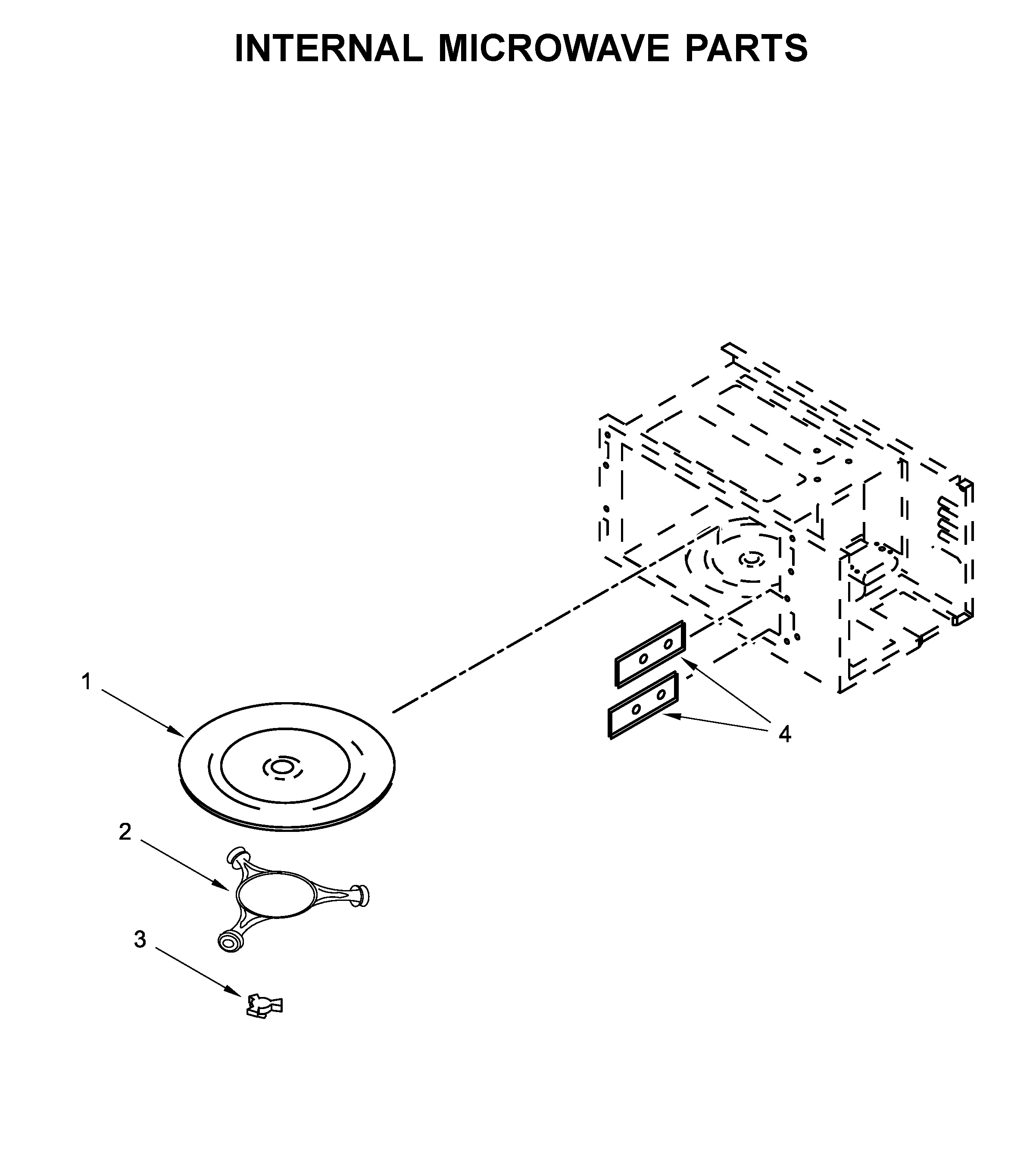 Internal microwave parts