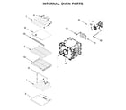 KitchenAid KOCE507EBS06 internal oven parts diagram