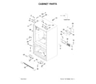 Maytag MFI2269FRZ04 cabinet parts diagram