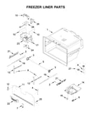 Freezer liner parts