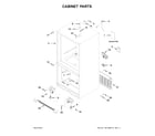 Maytag MBF2258FEZ03 cabinet parts diagram