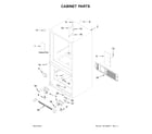 Amana ABB1921BRM01 cabinet parts diagram