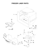 Freezer liner parts