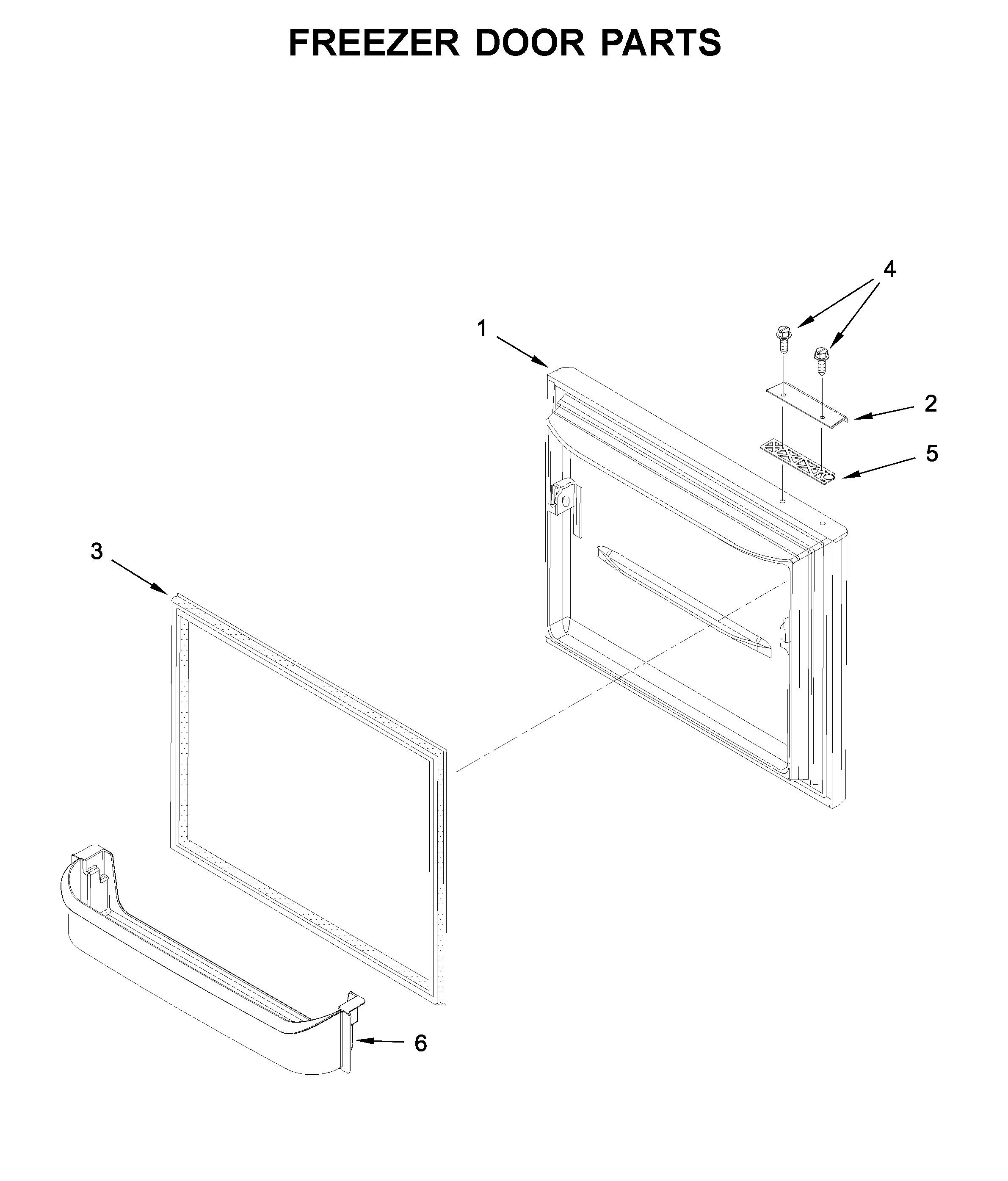 FREEZER DOOR PARTS