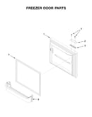 Freezer door parts