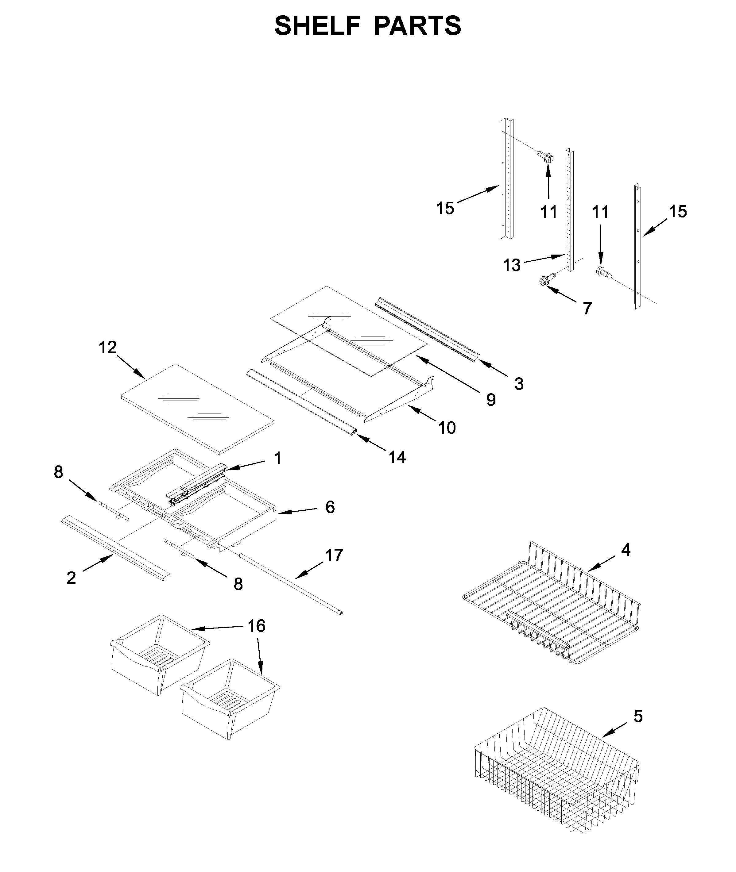SHELF PARTS