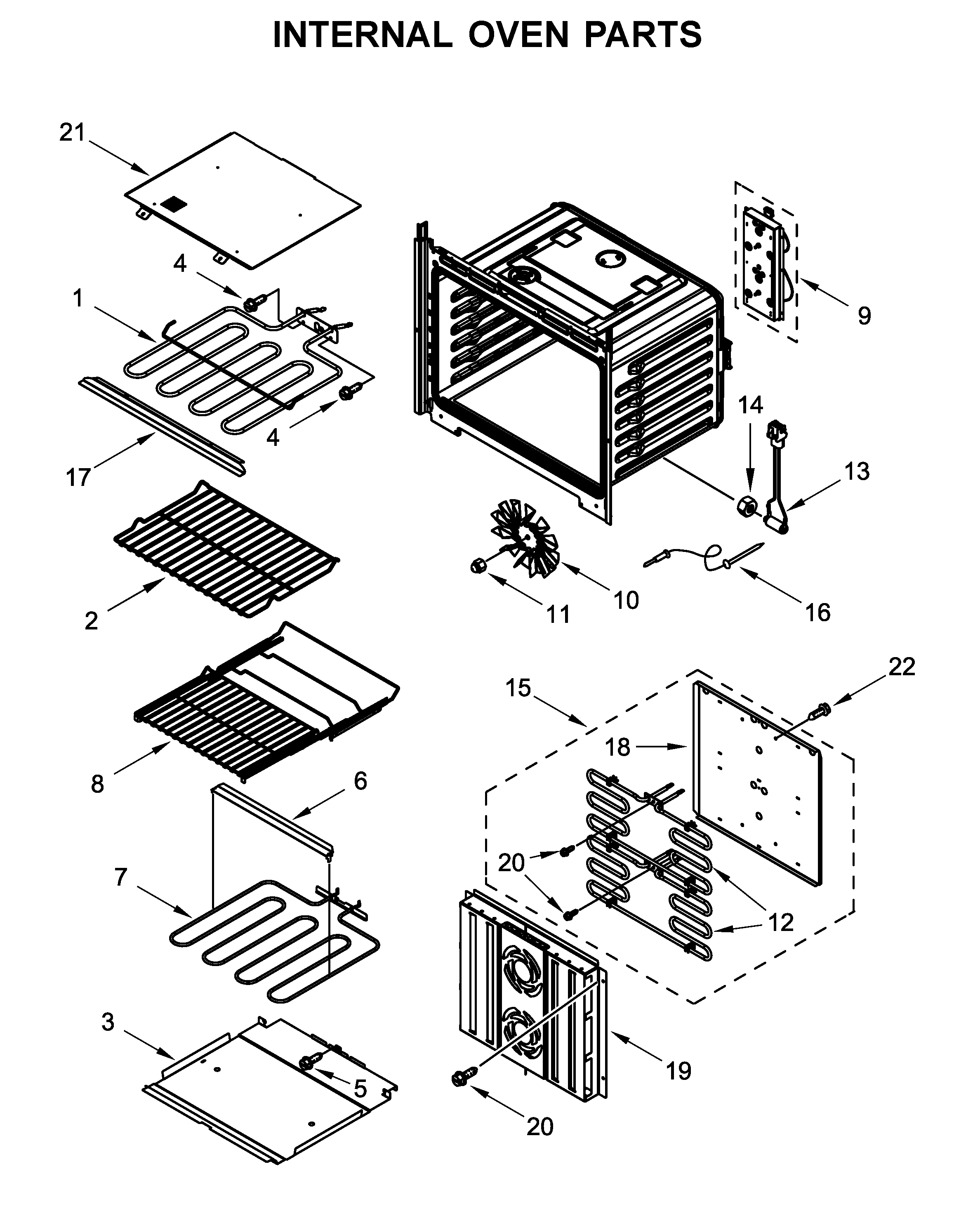 INTERNAL OVEN PARTS