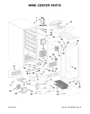 Wine center parts
