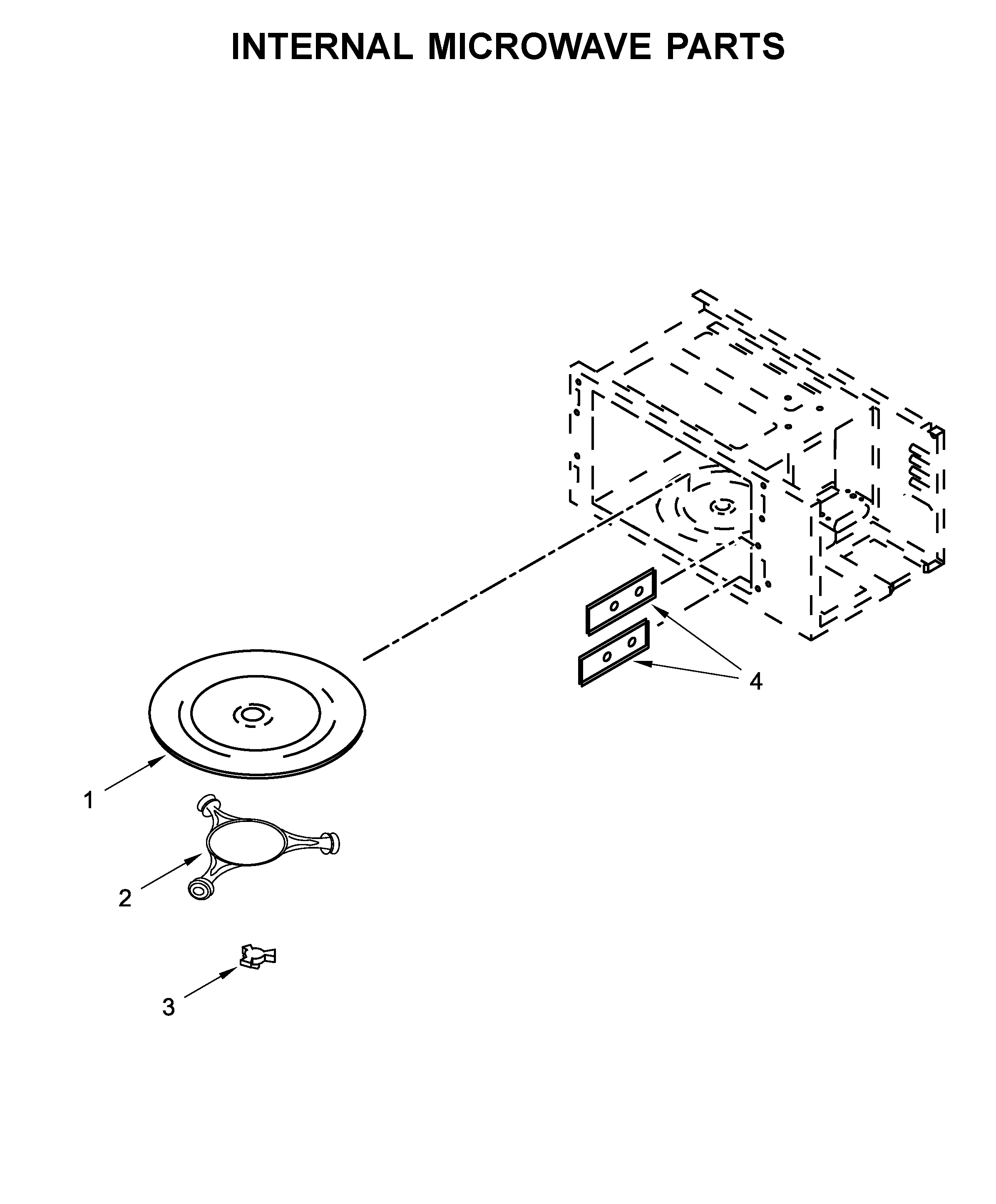 Internal microwave parts
