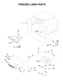 Freezer liner parts