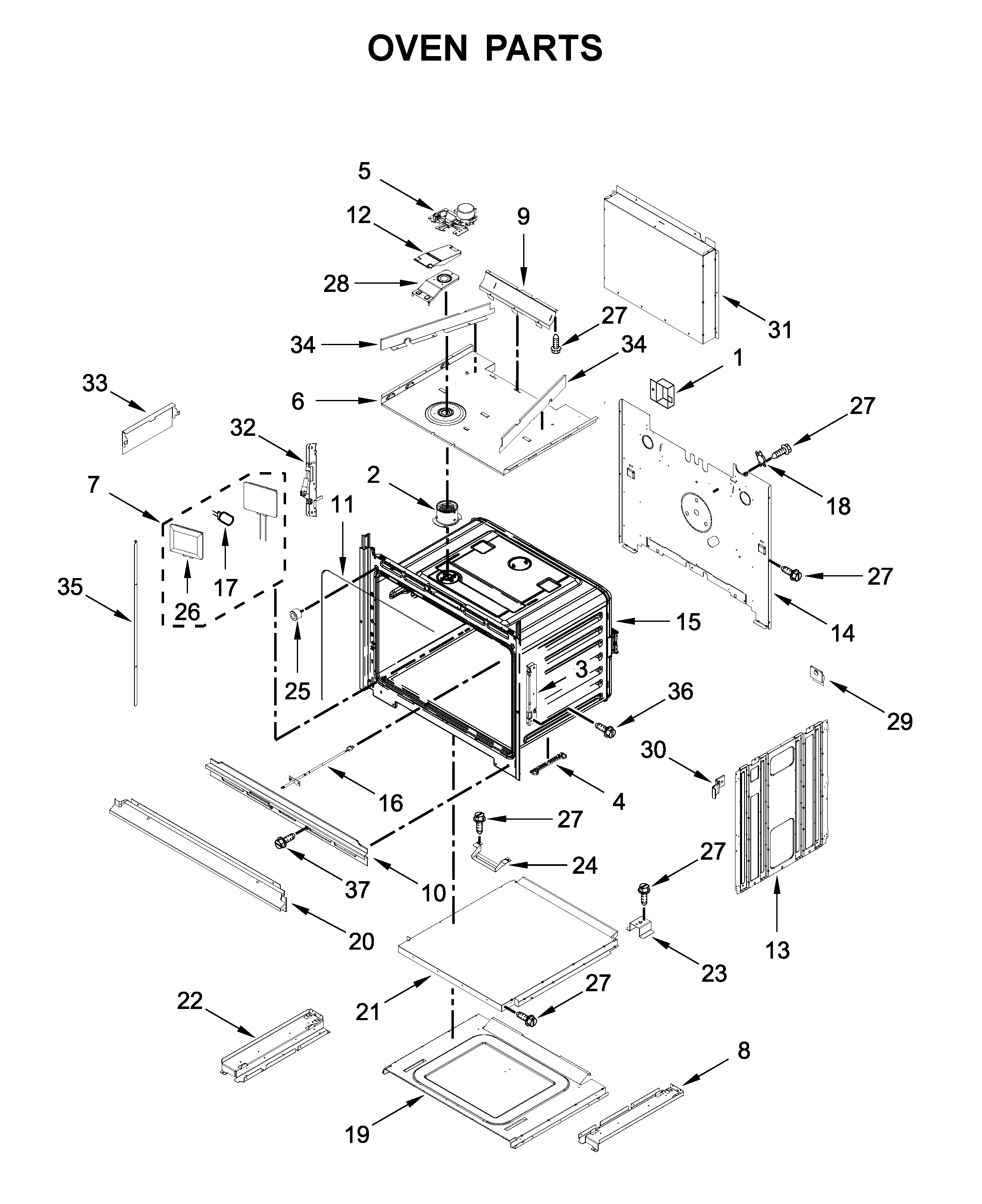 Oven parts