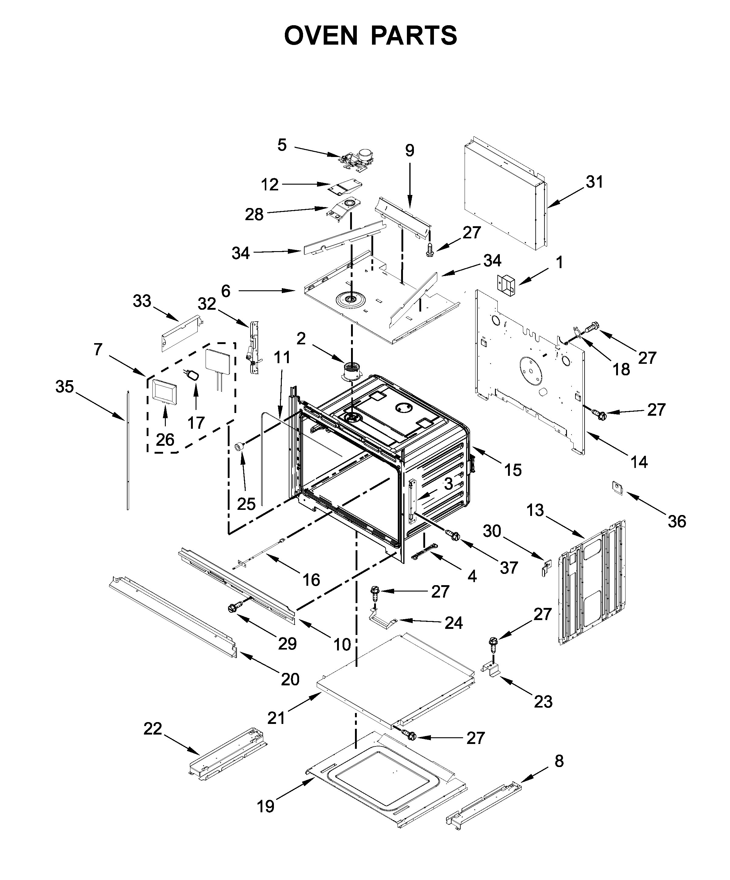 OVEN PARTS