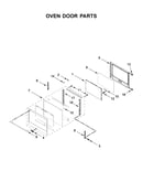 Oven door parts