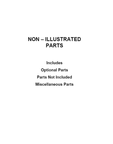Optional parts (not included)