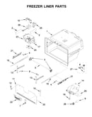 Freezer liner parts