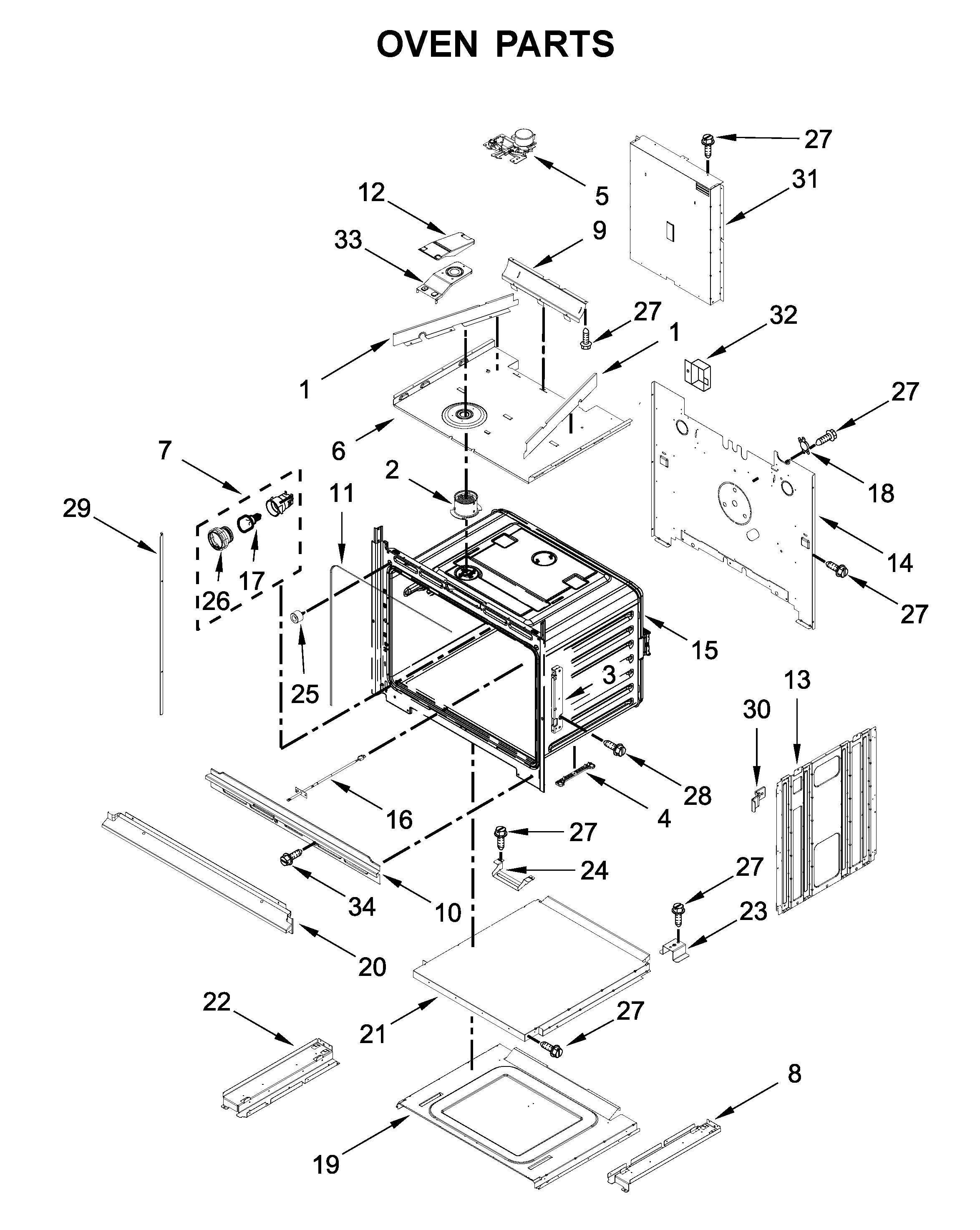 OVEN PARTS