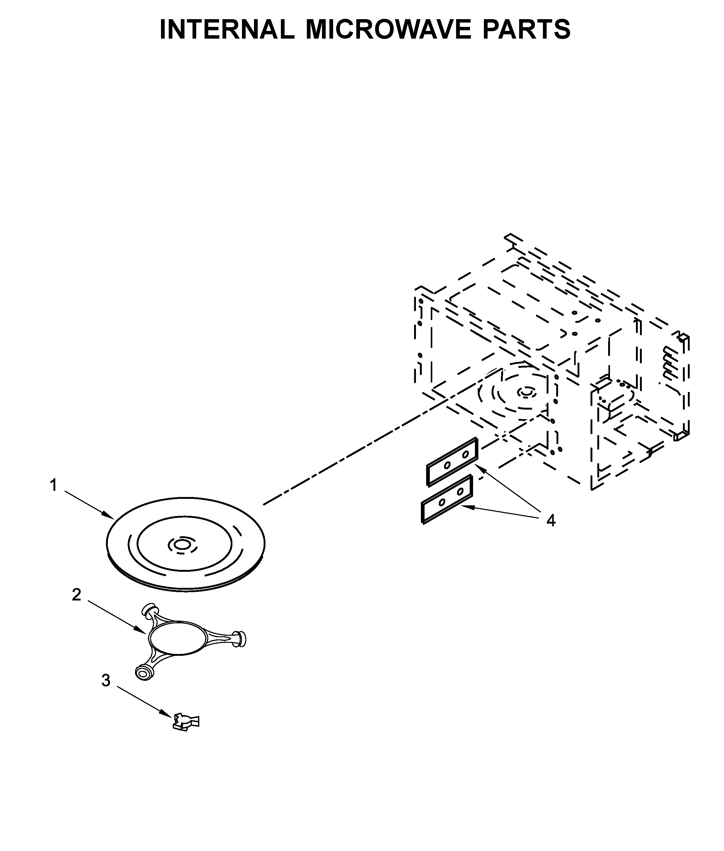 Internal microwave parts