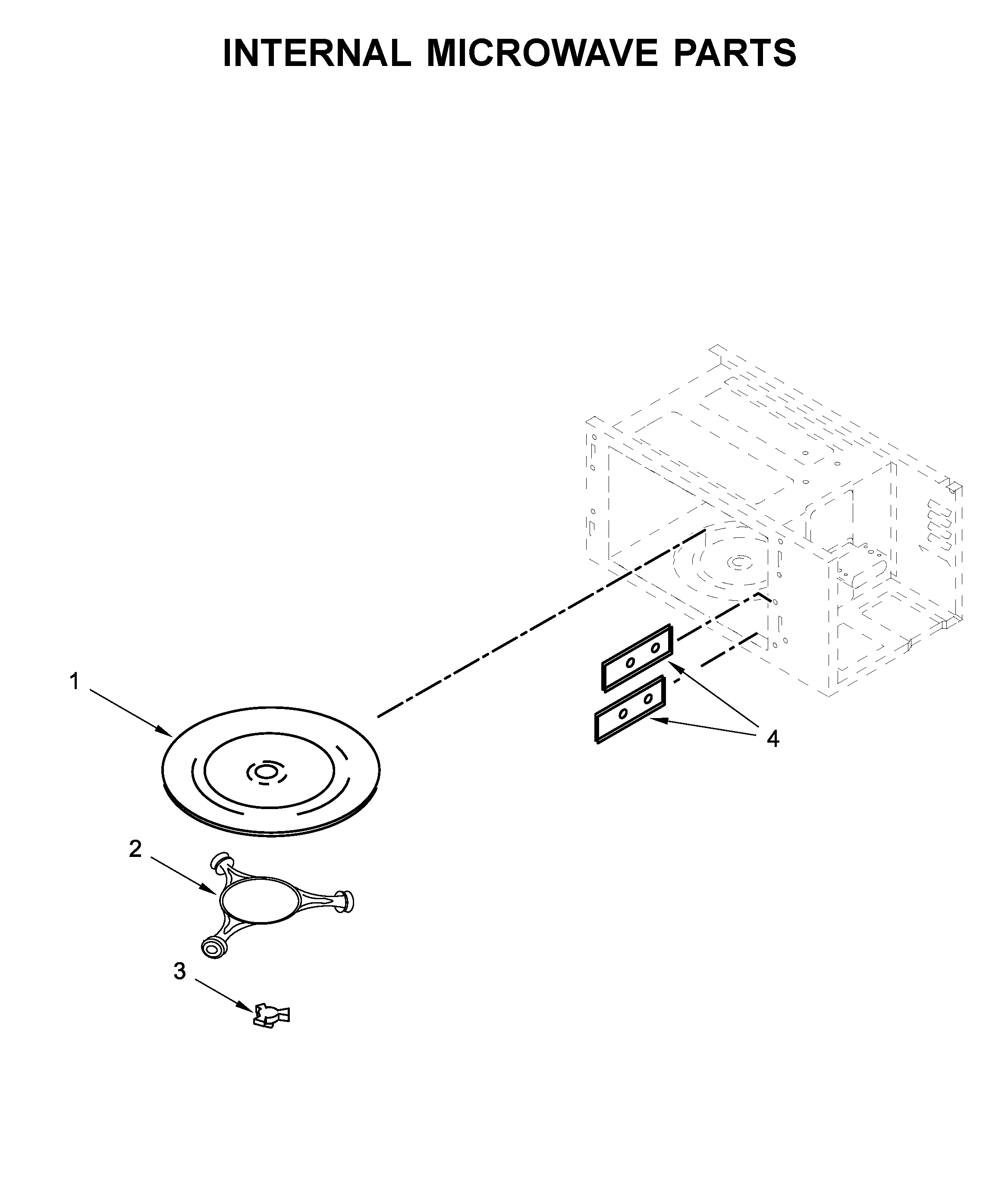 Internal microwave parts