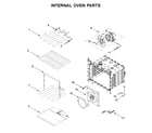 Whirlpool WOCA7EC0HN02 internal oven parts diagram