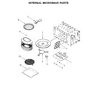 Whirlpool WOCA7EC0HN02 internal microwave parts diagram