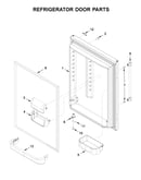 Refrigerator door parts