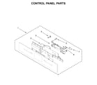 Jenn-Air JMC2427IM02 control panel parts diagram