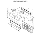 Whirlpool WFG524SLAB2 control panel parts diagram