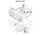 Whirlpool WFG524SLAS2 manifold parts diagram