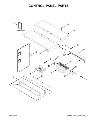 Control panel parts