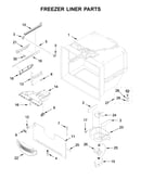 Freezer liner parts