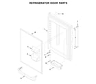 KitchenAid KRBL102ESS01 refrigerator door parts diagram