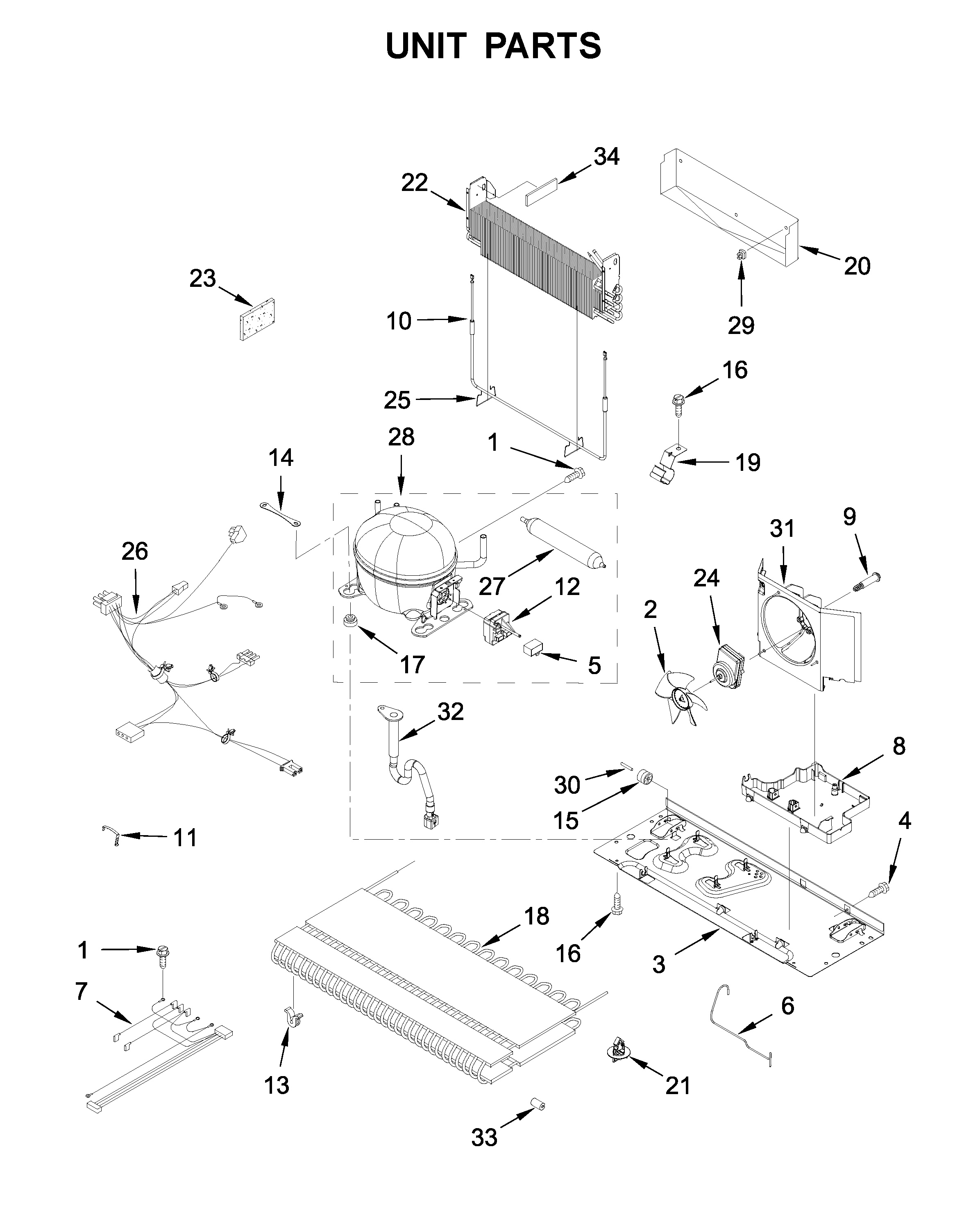 Unit parts