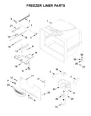 Freezer liner parts