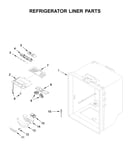 Refrigerator liner parts